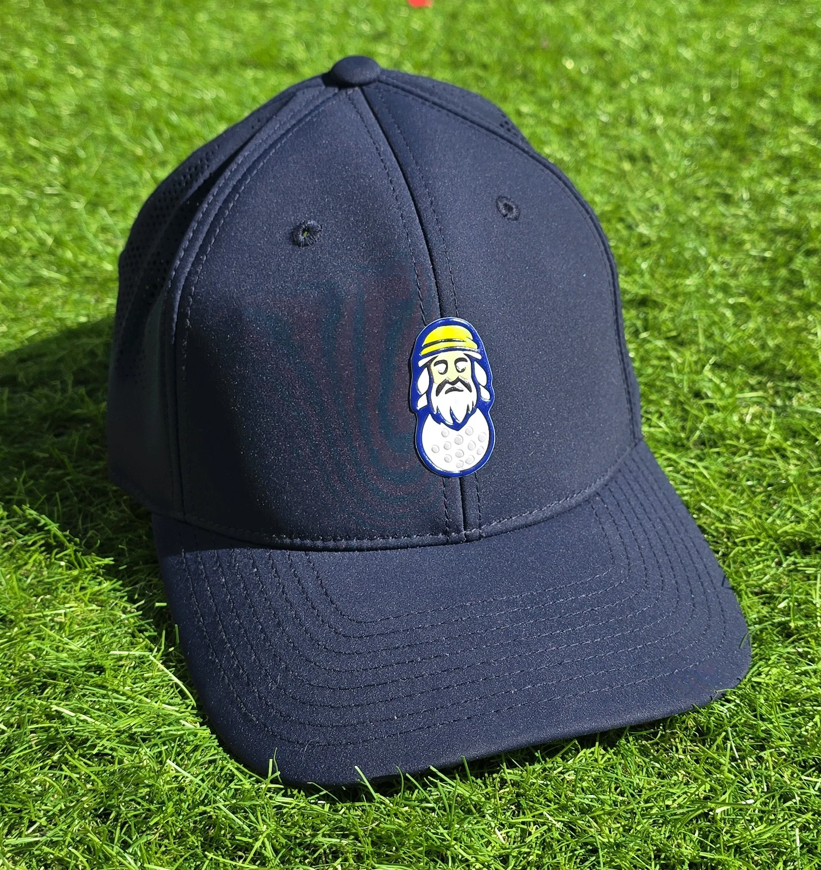 Spirit World Lab Series Hat - Navy/Green Logo